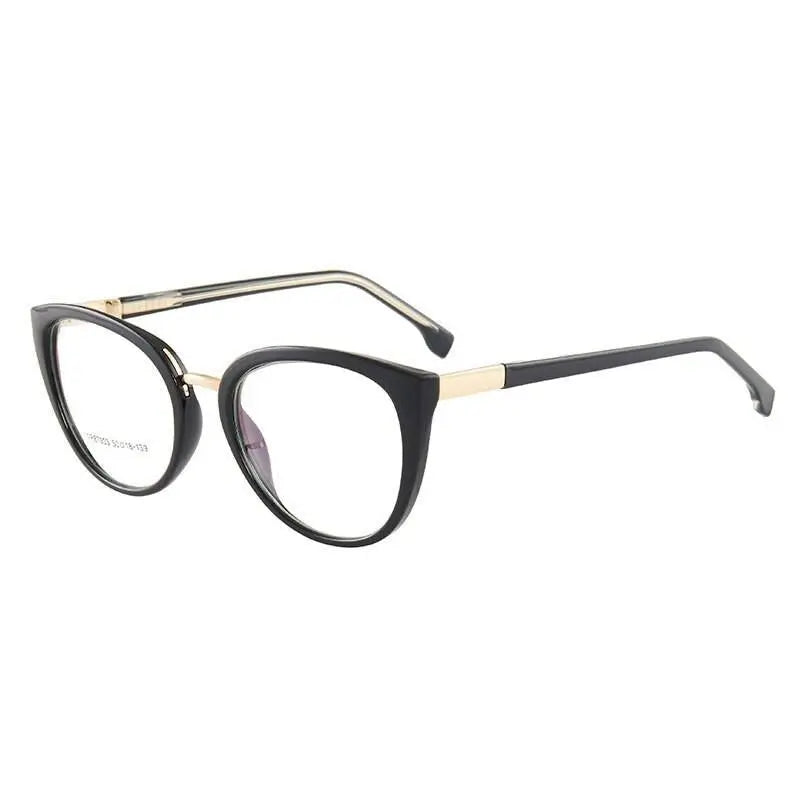 Women's Cat Eye Full Rim Acetate Prescription Glasses 7003 — view 7 | Rx Spectacle