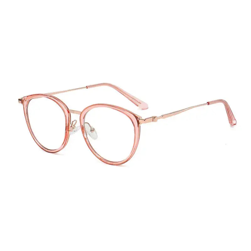 Unisex Oval Full Rim TR90 Prescription Glasses 92329 — view 7 | Rx Spectacle
