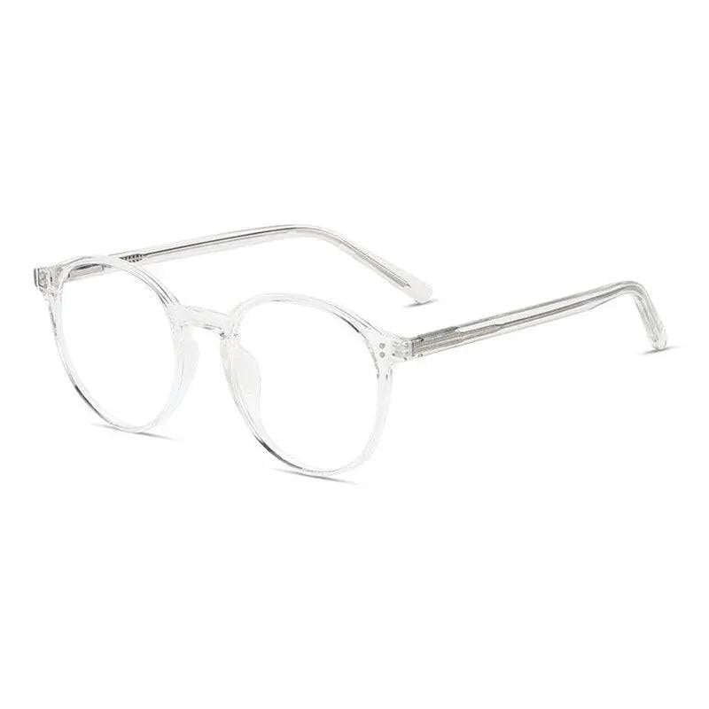 Unisex Round Full Rim TR90 Prescription Glasses 210 — view 3 | Rx Spectacle