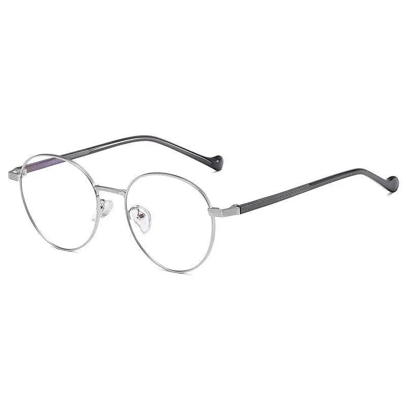 Unisex Round Full Rim Acetate Prescription Glasses 1903 — view 4 | Rx Spectacle