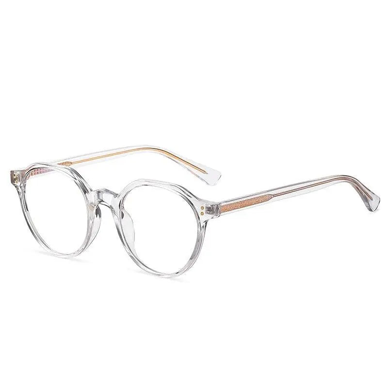 Unisex Round Full Rim TR90 Prescription Glasses 2084 — view 3 | Rx Spectacle
