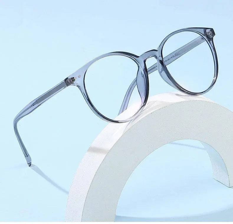 Women's Round Full Rim Acetate Prescription Glasses 3003 — view 1 | Rx Spectacle