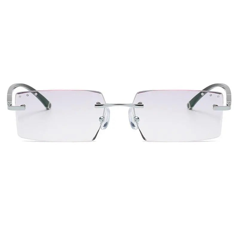 Men's Rimless Titanium Prescription Glasses 58065 — view 3 | Rx Spectacle