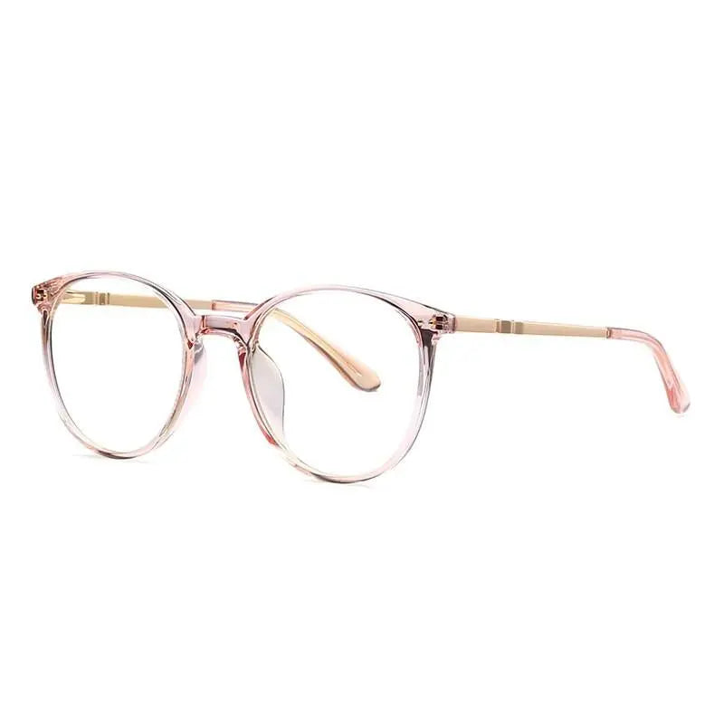 Women's Round Full Rim TR90 Prescription Glasses 2055 — view 6 | Rx Spectacle