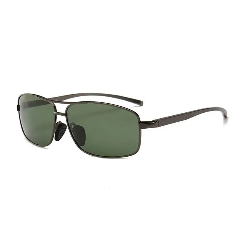 Men's Rectangular Full Rim Alloy Prescription Glasses 2458 — view 2 | Rx Spectacle