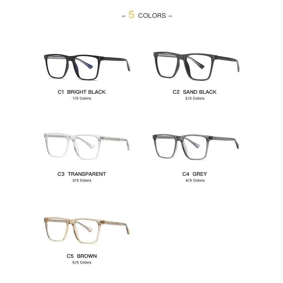 Women's Square Full Rim TR90 Prescription Glasses 2023 — view 8 | Rx Spectacle