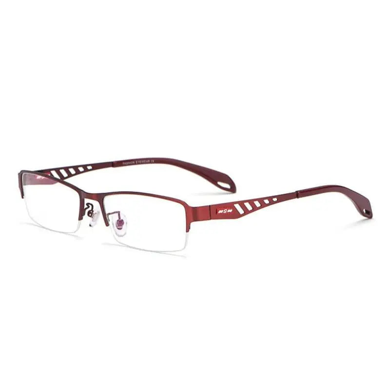 Unisex Semi-Rimless TR90 Prescription Glasses Xs505 — view 4 | Rx Spectacle