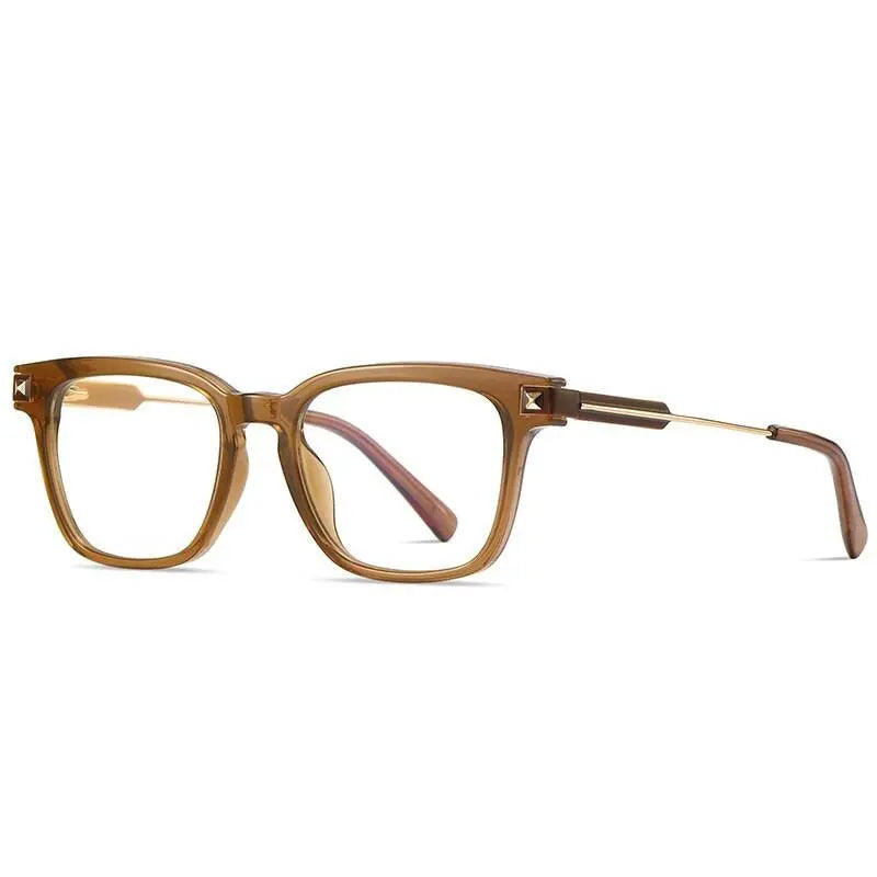 Unisex Square Full Rim Acetate Prescription Glasses 2068 — view 5 | Rx Spectacle