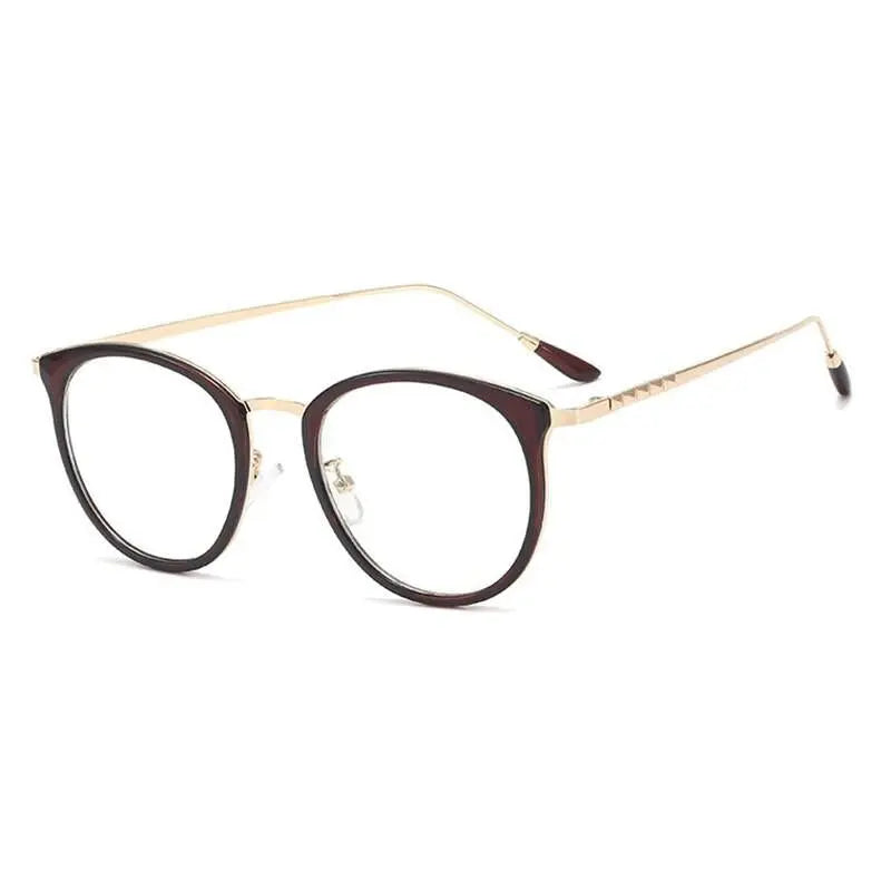 Unisex Round Full Rim Acetate Prescription Glasses 9237 — view 8 | Rx Spectacle