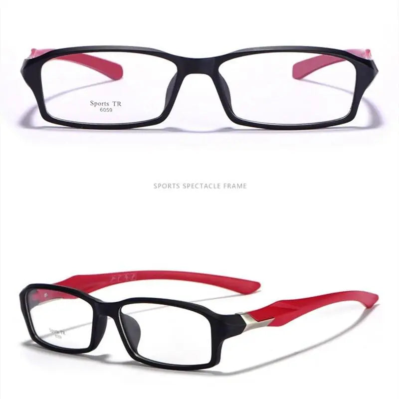 Men's Full Rim TR90 Sports Glasses 6059 — view 6 | Rx Spectacle