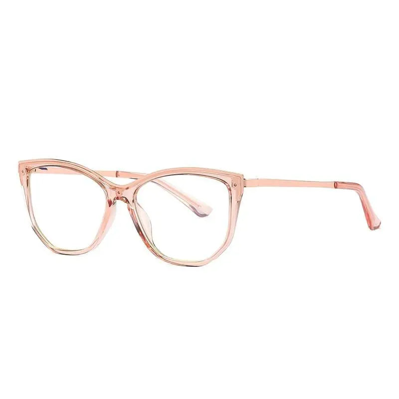 Women's Cat Eye Full Rim Acetate Prescription Glasses 2048 — view 10 | Rx Spectacle