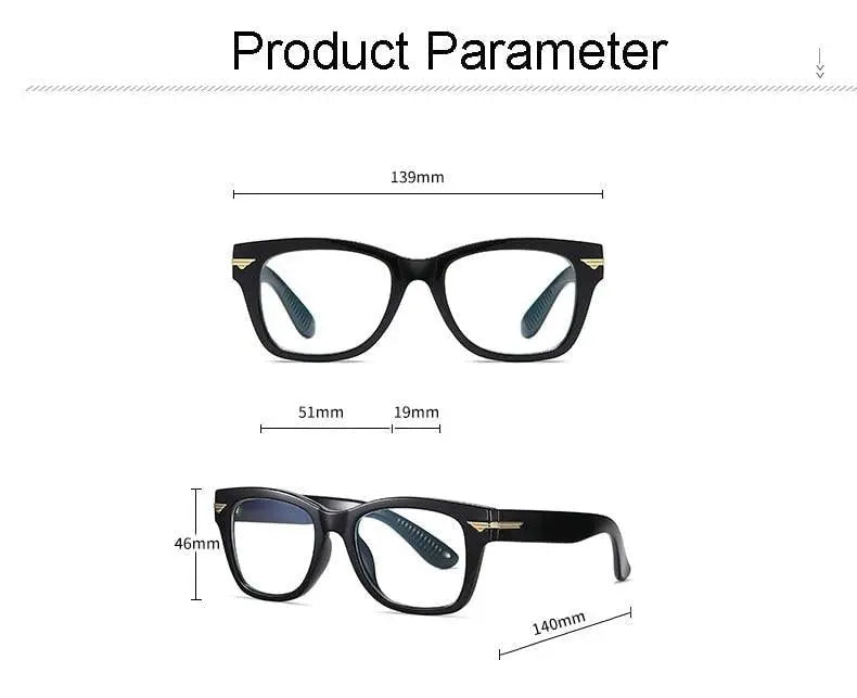 Unisex Full Rim Plastic Prescription Glasses Tr3393 — view 16 | Rx Spectacle