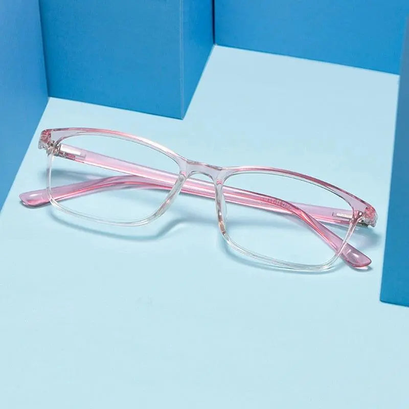 Women's Square Full Rim Acetate Prescription Glasses 6631 — view 1 | Rx Spectacle