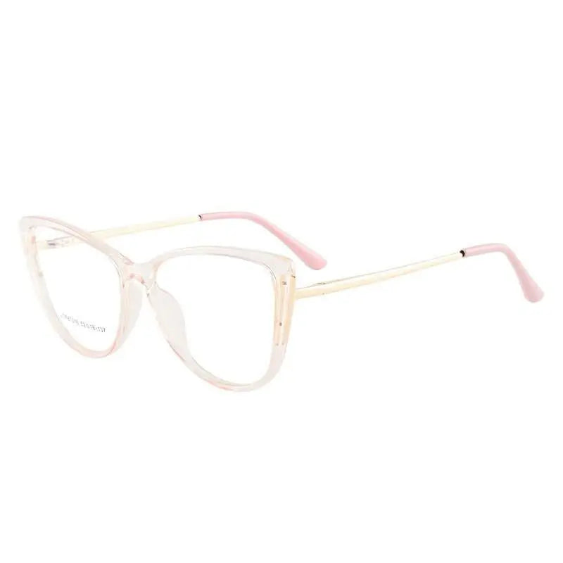 Women's Cat Eye Full Rim TR90 Prescription Glasses 7016 — view 4 | Rx Spectacle