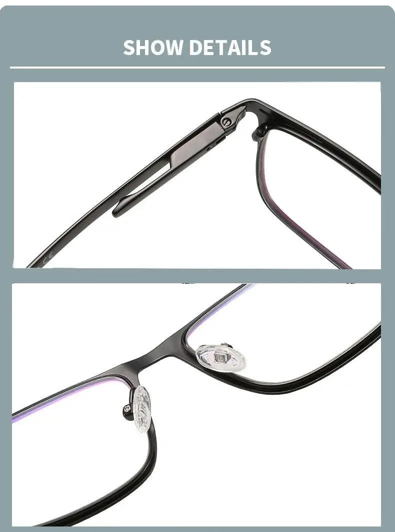 Unisex Full Rim Alloy Prescription Glasses 5138 — view 17 | Rx Spectacle