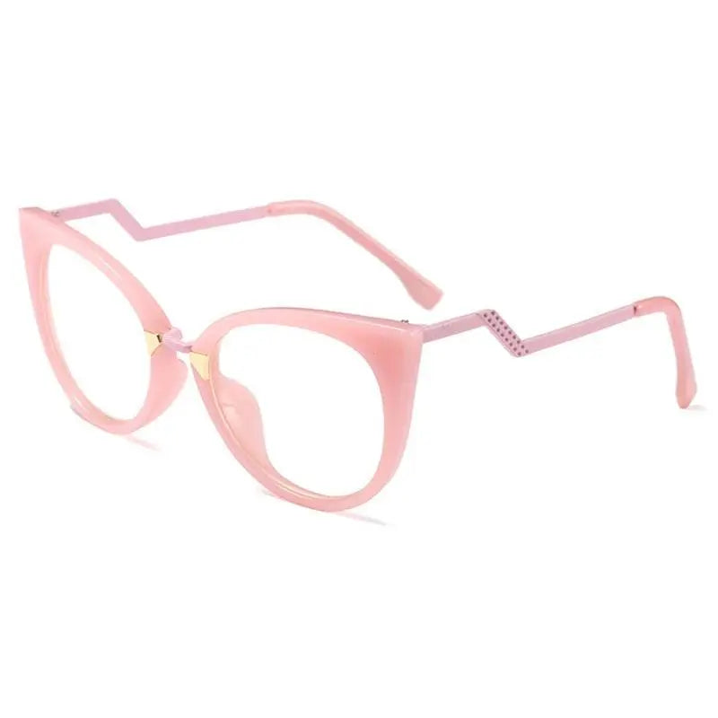 Women's Cat Eye Full Rim Acetate Prescription Glasses 97320 — view 3 | Rx Spectacle