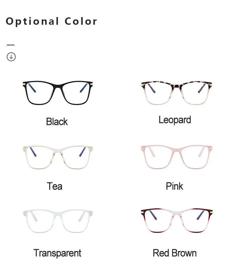 Women's Square Full Rim TR90 Prescription Glasses 7039 — view 14 | Rx Spectacle