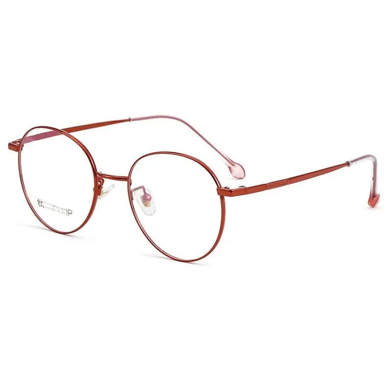 Unisex Round Full Rim Prescription Glasses 2054 — view 6 | Rx Spectacle