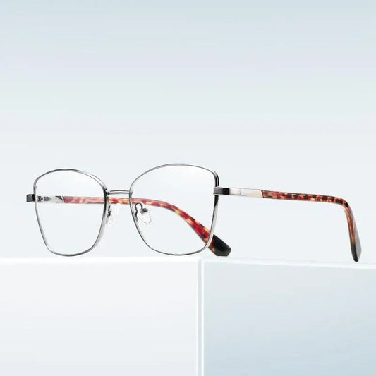 Unisex Square Full Rim Alloy Prescription Glasses 3010 — view 1 | Rx Spectacle