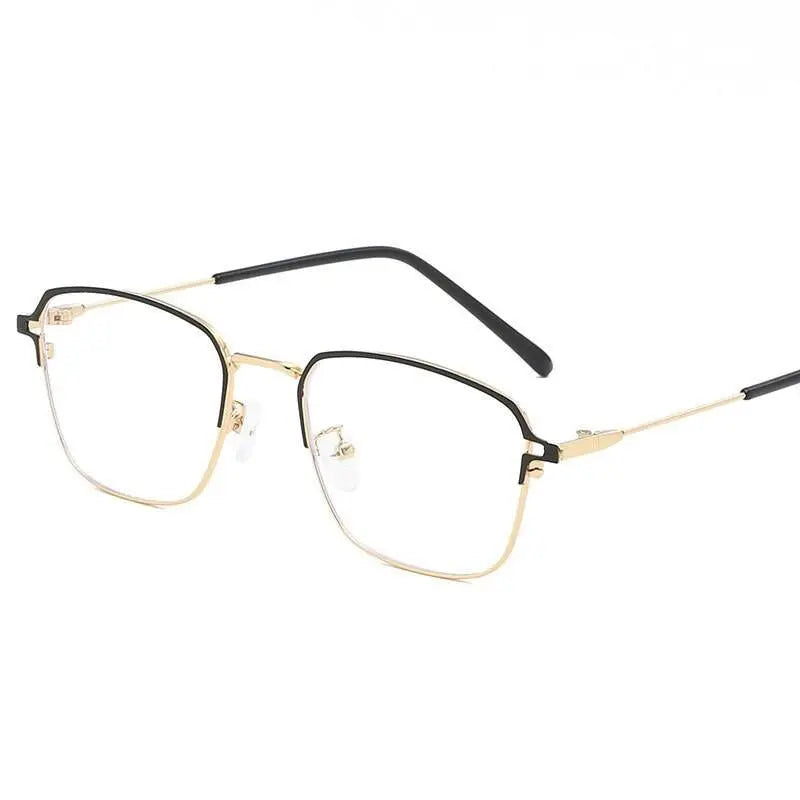Unisex Square Full Rim Alloy Prescription Glasses 5006 — view 2 | Rx Spectacle