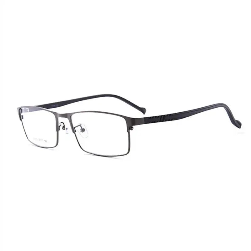 Unisex Square Full Rim Alloy Reading Glasses 8825 — view 4 | Rx Spectacle