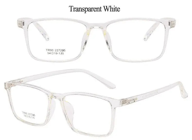 Unisex Rectangular Full Rim TR90 Prescription Glasses 227 — view 20 | Rx Spectacle