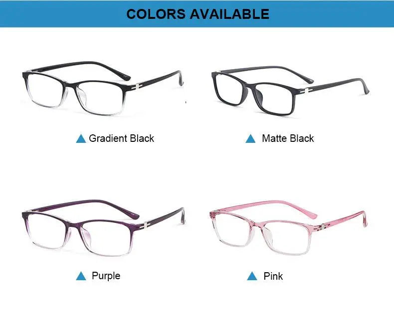 Women's Square Full Rim Acetate Prescription Glasses 6631 — view 12 | Rx Spectacle