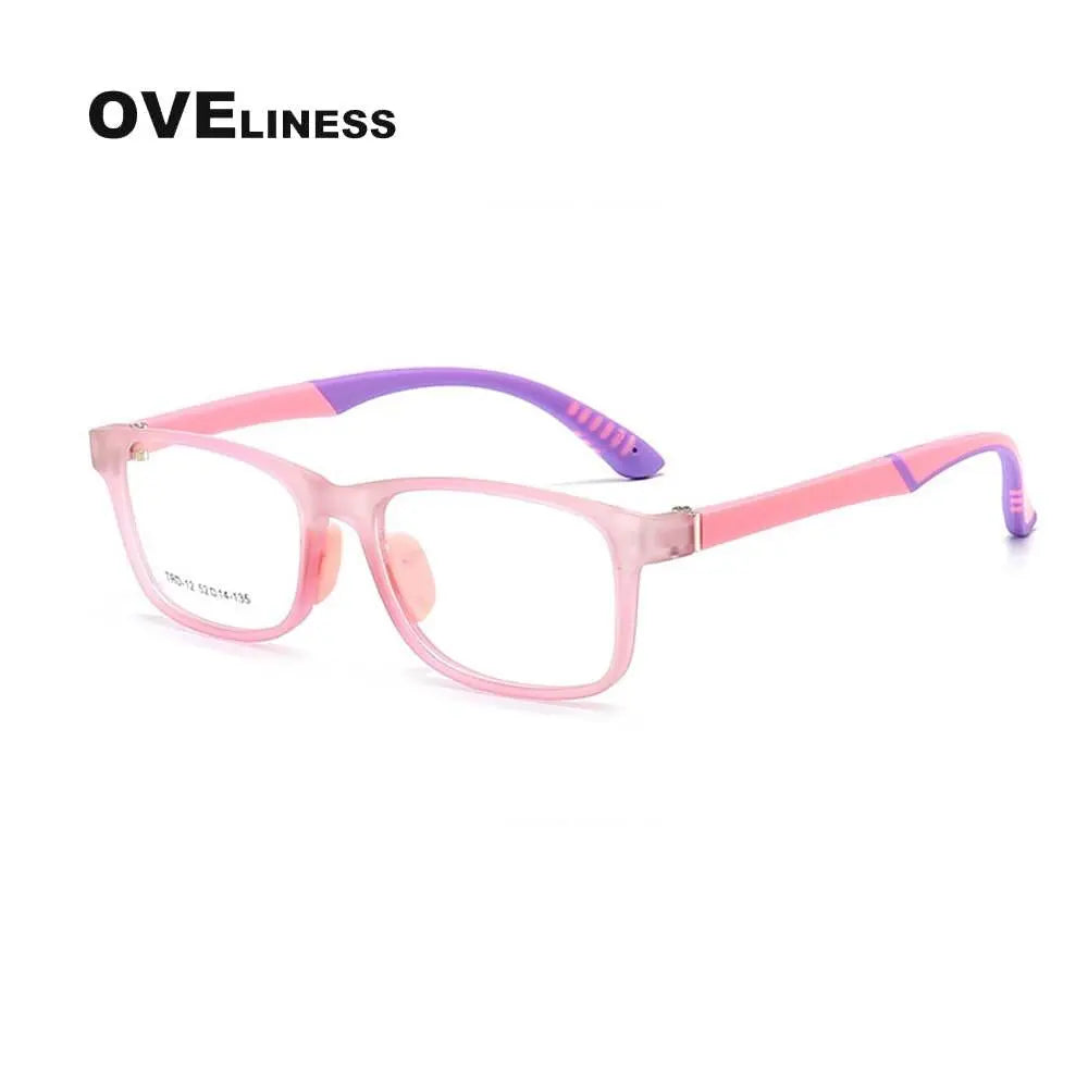 Unisex Square Full Rim Titanium Prescription Glasses Oltrd12p — view 7 | Rx Spectacle