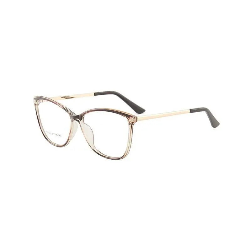Women's Cat Eye Full Rim TR90 Prescription Glasses 7002 — view 2 | Rx Spectacle