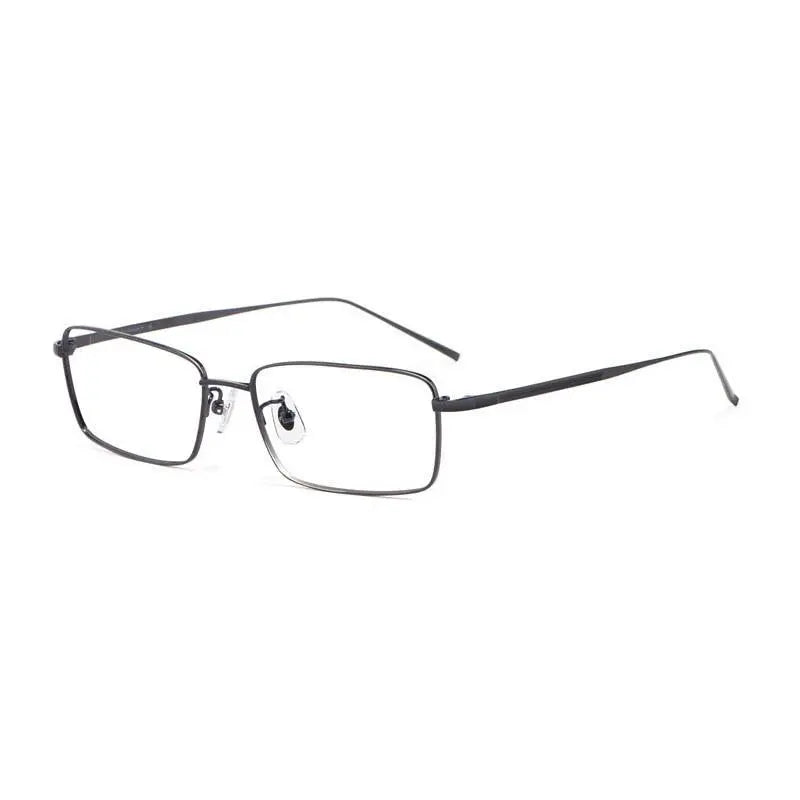 Unisex Full Rim Titanium Prescription Glasses 10109 — view 6 | Rx Spectacle