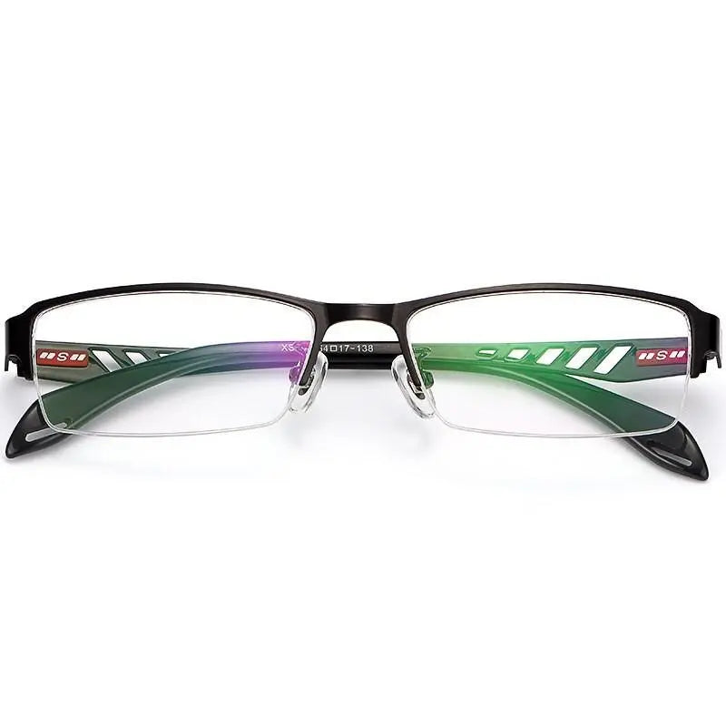 Unisex Semi-Rimless TR90 Prescription Glasses Xs505 — view 2 | Rx Spectacle