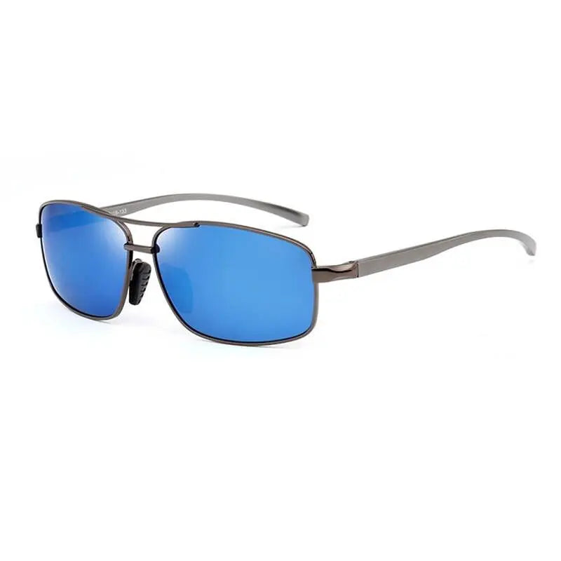 Men's Rectangular Full Rim Alloy Prescription Glasses 2458 — view 24 | Rx Spectacle