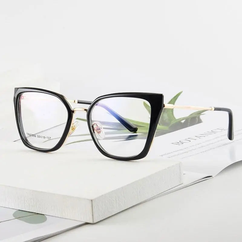 Cat Eye Full Rim TR90 Prescription Glasses 7006 — view 1 | Rx Spectacle