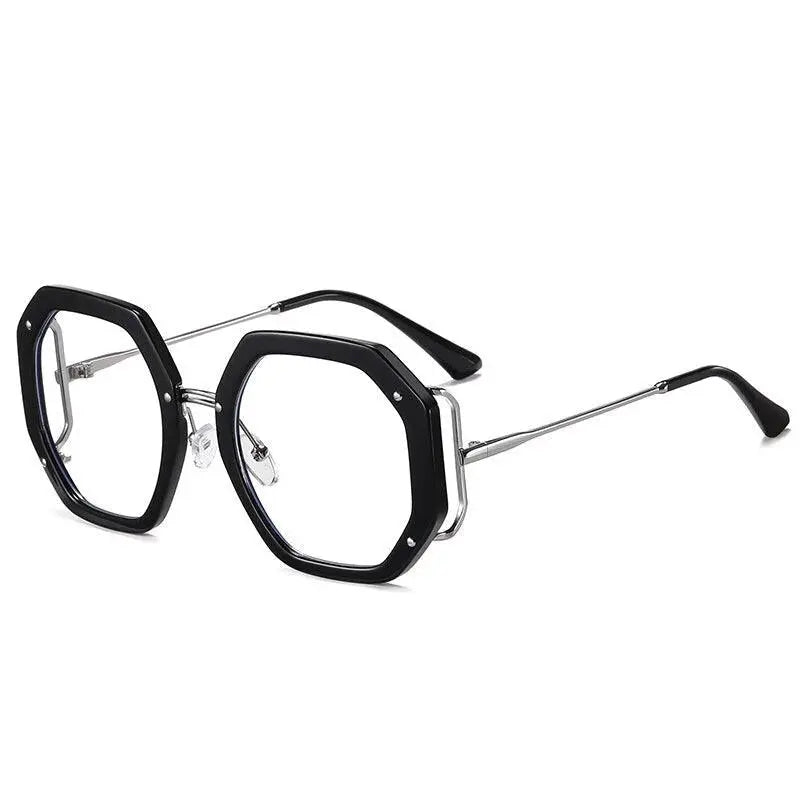 Women's Polygon Full Rim TR90 Prescription Glasses 95243 — view 9 | Rx Spectacle