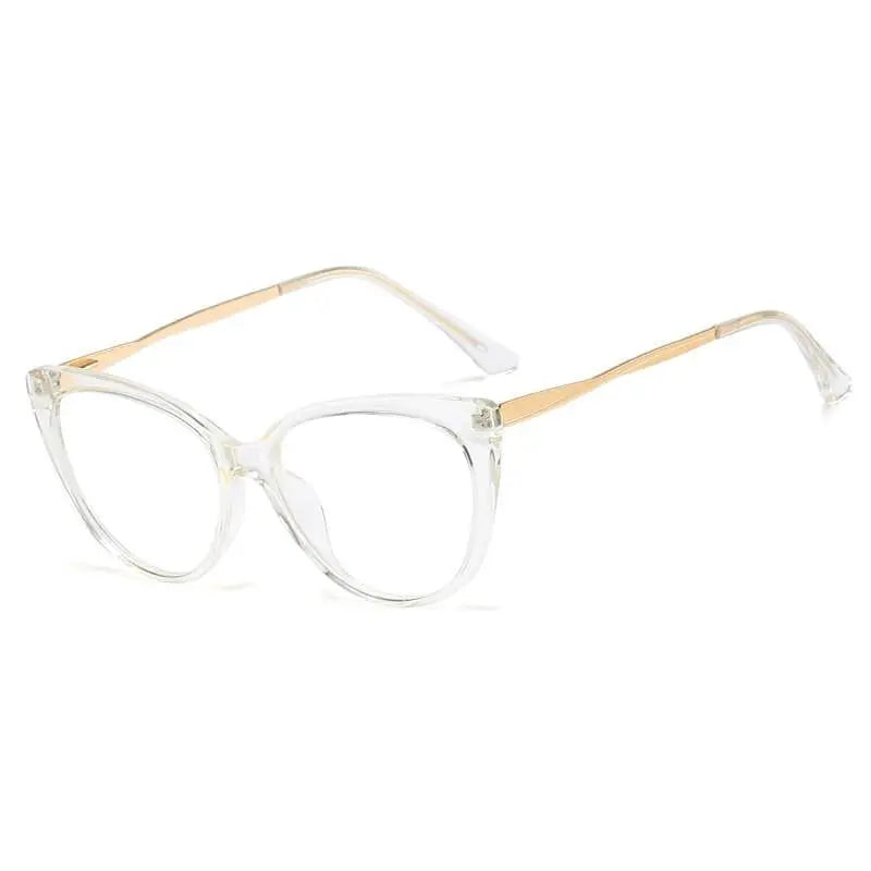 Women's Cat Eye Full Rim Acetate Prescription Glasses 92388 — view 3 | Rx Spectacle