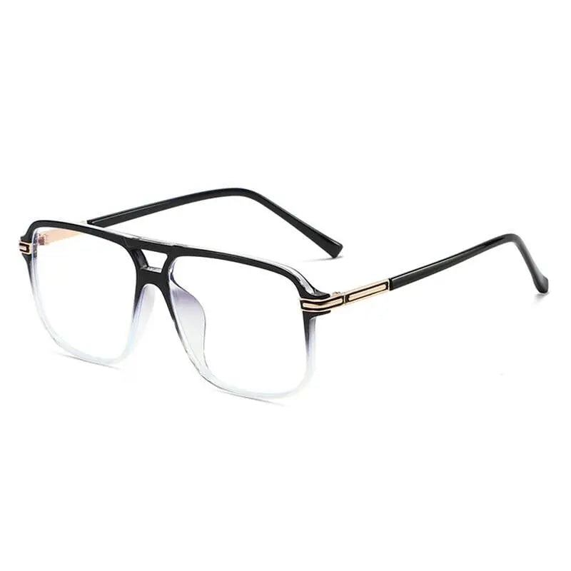 Unisex Round Full Rim TR90 Double Bridge Prescription Glasses 260 — view 10 | Rx Spectacle
