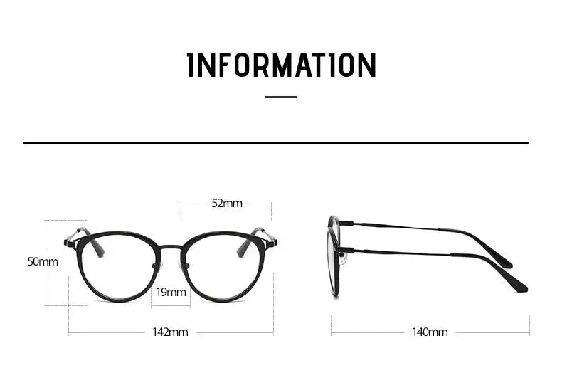 Unisex Oval Full Rim TR90 Prescription Glasses 92329 — view 2 | Rx Spectacle