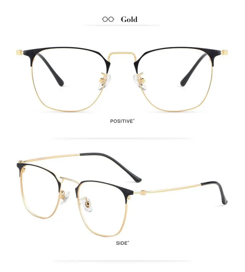 Unisex Round Full Rim Alloy Prescription Glasses 88006 — view 15 | Rx Spectacle