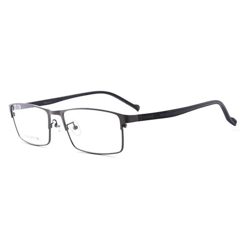 Unisex Square Full Rim Alloy Reading Glasses 8825 — view 5 | Rx Spectacle
