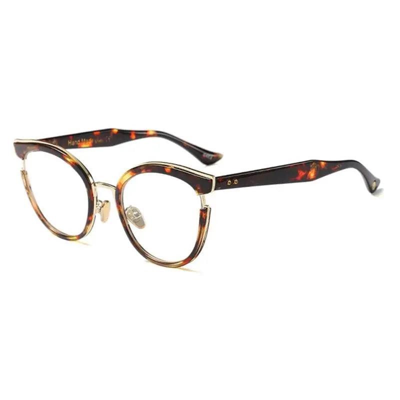 Women's Cat Eye Full Rim Acetate Prescription Glasses 97551 — view 8 | Rx Spectacle