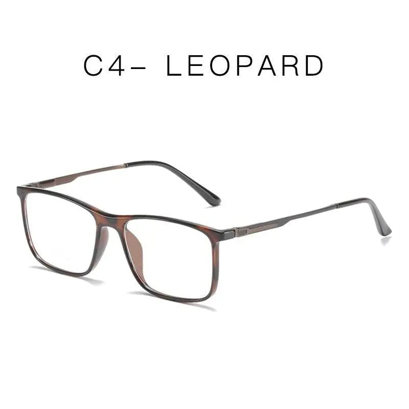 Men's Square Full Rim TR90 Prescription Glasses 8719 — view 7 | Rx Spectacle