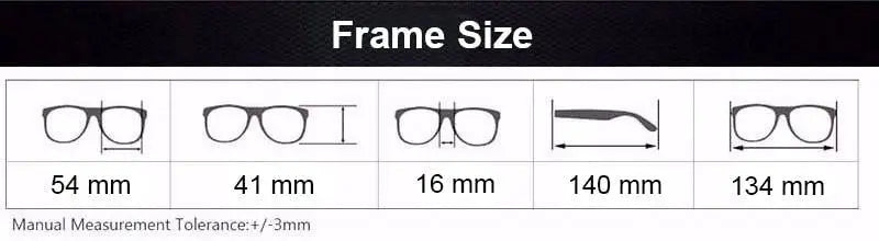 Unisex Square Full Rim Acetate Prescription Glasses 8043 — view 5 | Rx Spectacle