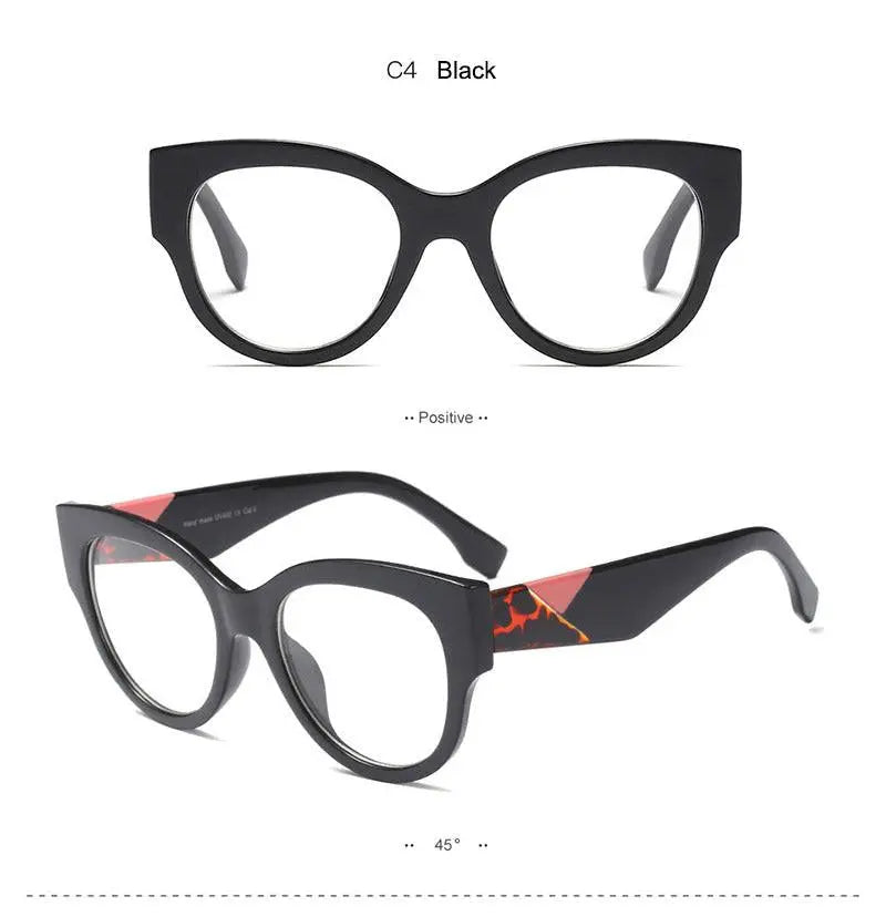 Women's Cat Eye Full Rim Acetate Prescription Glasses 92161 — view 14 | Rx Spectacle
