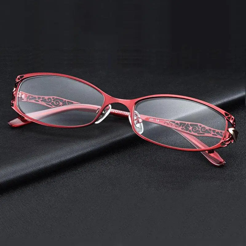 Women's Full Rim Alloy Reading Glasses 99003-8982 — view 1 | Rx Spectacle