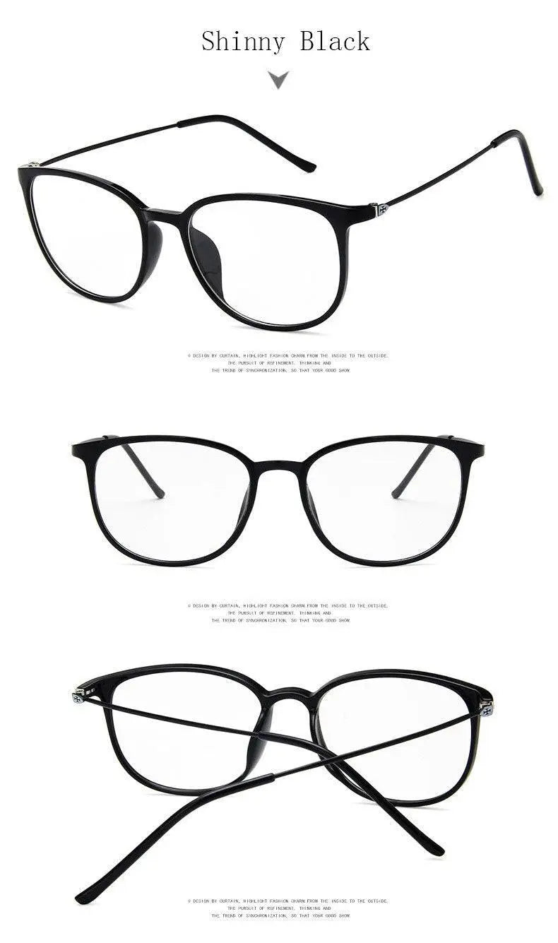 Unisex Square Full Rim TR90 Prescription Glasses J872 — view 17 | Rx Spectacle