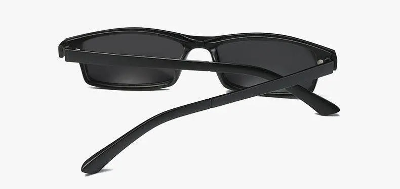 Women's Rectangular Full Rim TR90 Clip-On Prescription Glasses S206 — view 13 | Rx Spectacle