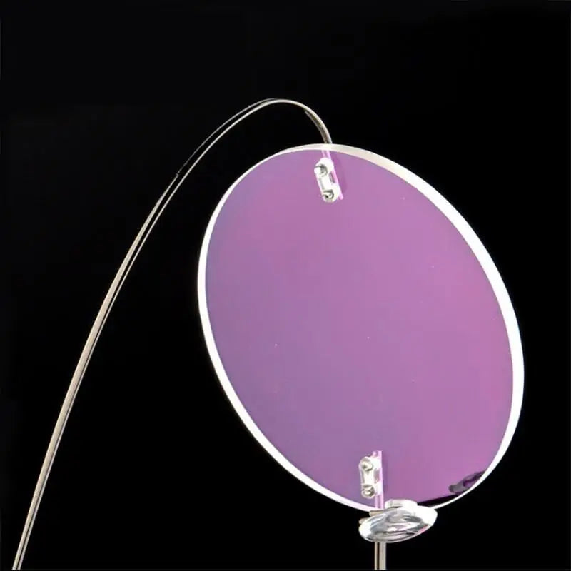 Unisex Round Rimless Alloy Prescription Glasses — view 2 | Rx Spectacle