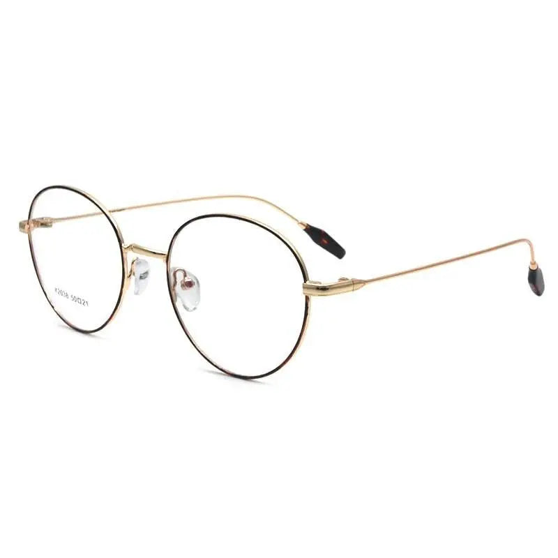 Unisex Full Rim Alloy Prescription Glasses X2038 — view 6 | Rx Spectacle