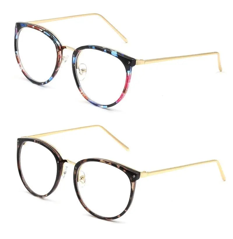 Women's Cat Eye Full Rim Alloy Prescription Glasses 5969 — view 16 | Rx Spectacle