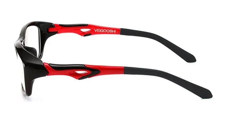 Men's Rectangular Full Rim TR90 Sports Glasses Tr8021 — view 22 | Rx Spectacle
